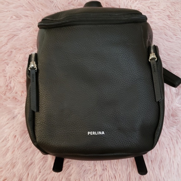 perlina isabelle leather backpack